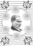 Atatürk boyama sayfası