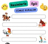 Resimlere göre cümle yazma ve lokanta menüsü oluşturma