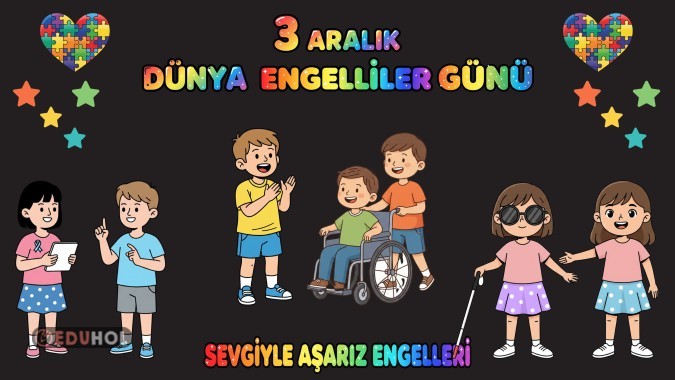 20 a4 Engelliler Günü Pano