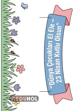 23 Nisan Pano Başlık ve Zemin