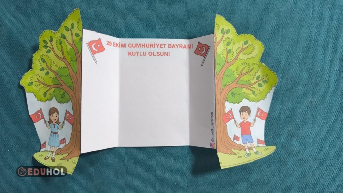 29 Ekim Aç Kapa Boyama