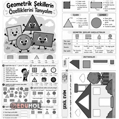 3. Hafta Matematik Geometrik Şekillerin Özellikleri