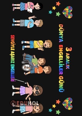 3 Aralık Pano Görselleri