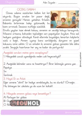 Çiçekli Sabah