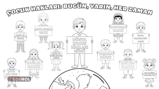 Dünya Çocuk Hakları Günü Pano 2 (10 a4)