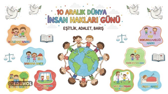 Dünya İnsan Hakları Günü Dijital Pano