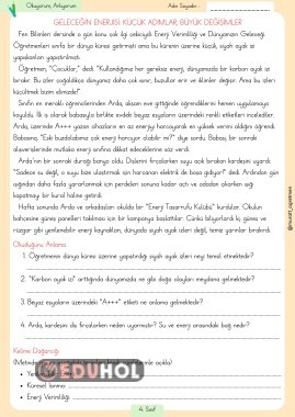 Geleceğin Enerjisi: Küçük Adımlar, Büyük Değişimler