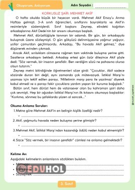 Korkusuz Şair: Mehmet Akif