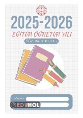 Öğretmen Dosyası Kapakları