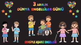 20 a4 Engelliler Günü Pano