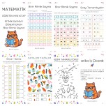 Birer Ritmik Sayma Mini Kitap