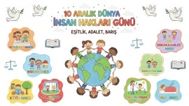 Dünya İnsan Hakları Günü Dijital Pano