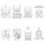 Ramazan Ayı Temalı Boyama Sayfaları 2