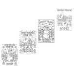 Yeni Yıl Boyama Sayfaları