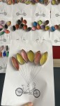Görsel Sanatlar Peçete rulosundan balon yapımı