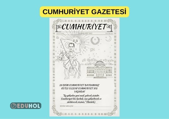 CUMHURİYET GAZETESİ ETKİNLİK BOYAMA