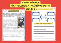 3.SINIF TÜRKÇE HİKAYELERLE ATASÖZÜ VE DEYİM SERİSİ 6 /  ACELE İŞE ŞEYTAN KARIŞIR /GÖZÜNÜ DÖRT AÇMAK