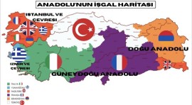 4.SINIF SOSYAL BİLGİLER / MİLLİ MÜCADELE / ANADOLU’NUN İŞGAL HARİTASI AFİŞ