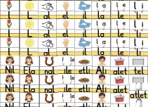 L sesi deftere yapıştırma
