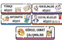 SINIF PANO İSİMLİKLERİ