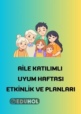 Aile katılımlı plan ve etkinlikleri(MEB e alternatif)