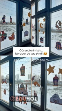 Ramazan Etkinlikleri/Pencere Süsleme