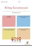 3.Sınıf ve 4.Sınıf Kitap İncelemesi Şablonu