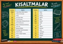 KISALTMALARIN YAZIMI A3