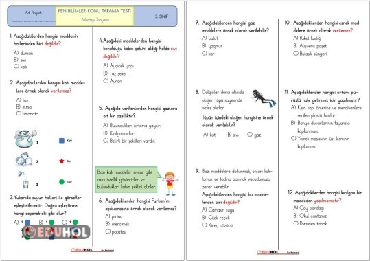FEN BİL. - MADDEYİ TANIYALIM