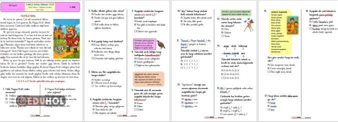 Türkçe Genel Tekrar Testi