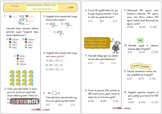 Matematik Genel Tekrar Testi