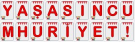 YAŞASIN CUMHURİYET pano başlığı