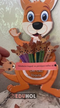 Zıplayan cümleler: Kanguru İle Okuma Macerası 🙂
