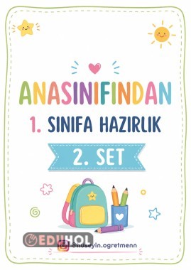 Anasınıfından 1. Sınıfa Hazırlık Set-2