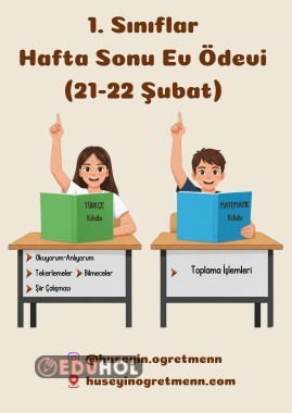 Hafta Sonu Ev Ödevi(21-22 Şubat)