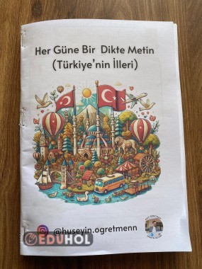 Her Güne Bir Dikte Metin(Türkiye'nin İlleri)
