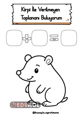 Kirpi İle Verilmeyen Toplananı Bulma( Siyah-Beyaz)