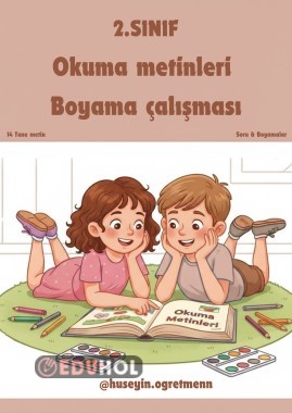 Okuma Metinler- Boyama Çalışmaları