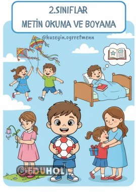 Okuma Metinleri ve Boyama Çalışması