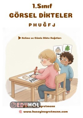 P H V Ğ F J Görsel Dikte Çalışmaları