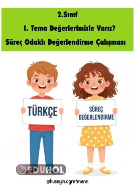 Türkçe 1. Öğrenme Alanı Süreç Odaklı Değerlendirme Çalışması