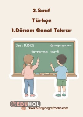 Türkçe 1.Dönem Tarama Çalışması