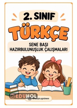 Türkçe Sene Başı Hazırbulunuşluk Çalışmaları