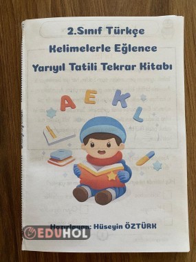Türkçe Yarıyıl Tatil Tekrar Çalışma Kitapçığı A5