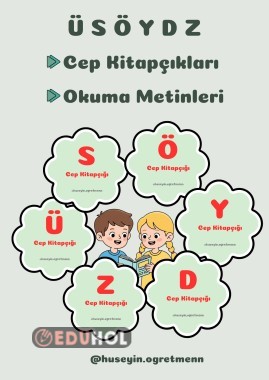 Ü S Ö Y D Z Cep Kitapçıkları ve Okuma Metinleri