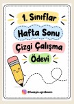 Hafta Sonu Çizgi Çalışması Ödevi