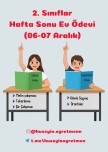 Hafta Sonu Ev Ödevi(6-7 Aralık)