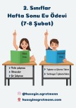 Hafta Sonu Ev Ödevi(7-8 Şubat)