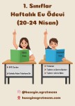 Haftalık Ev Ödevleri(20-24 Nisan)