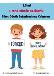 Türkçe 7. Tema Süreç Odaklı Değerlendirme Çalışması